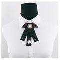 Crystal Rhinestone Ribbon Neck Tie Party or Wedding Tie Special Neck Tie