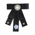 Crystal Rhinestone Ribbon Neck Tie Party or Wedding Tie Special Neck Tie