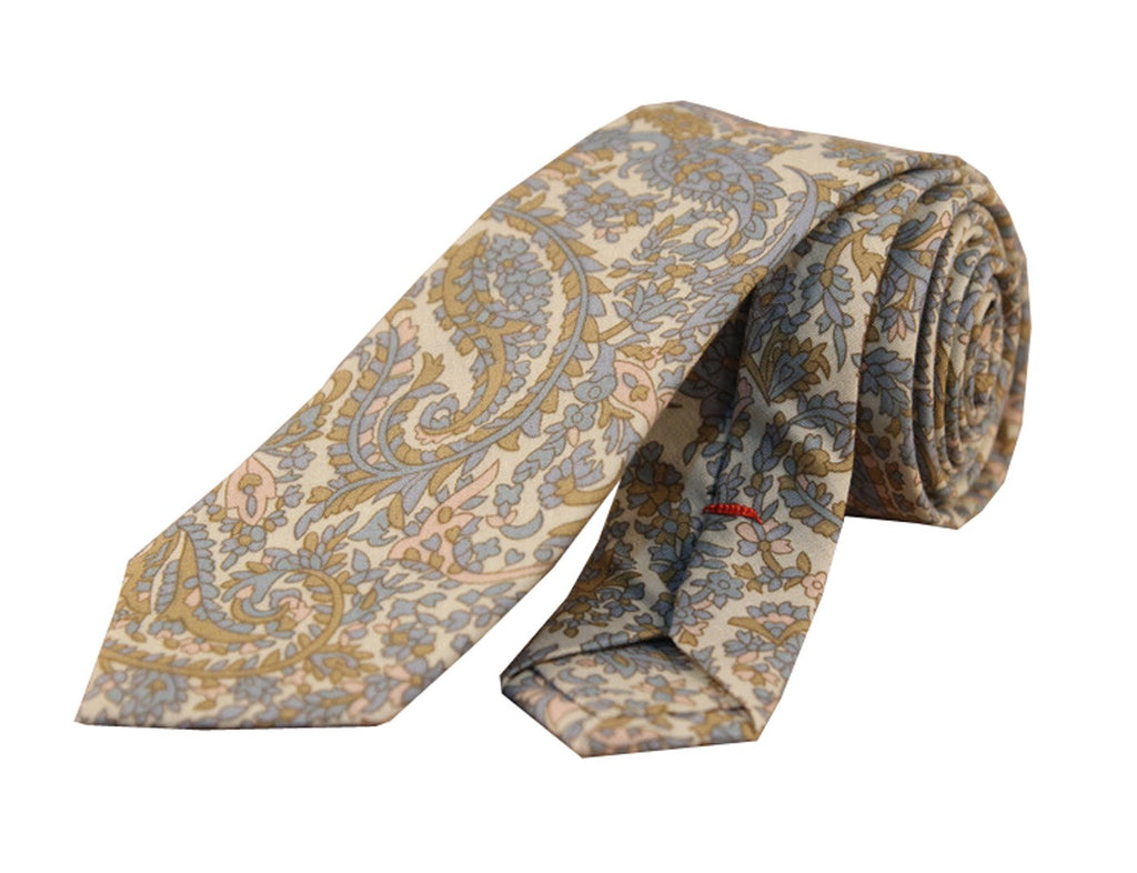 Men's Cotton Skinny Tie